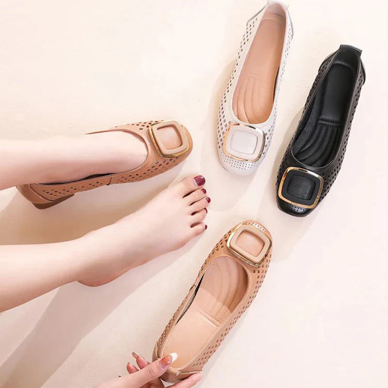 Renée | Mocassins Aérés Carrés – Image 5