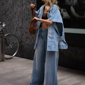 DENIM ENERGY | Veste Sans Manches en Denim