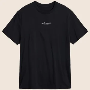 Heritage Heavy Oversized Tee - Black