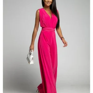 FrenchFlairFashion - Combinaison sans manches avec décolleté en V pour l'automne