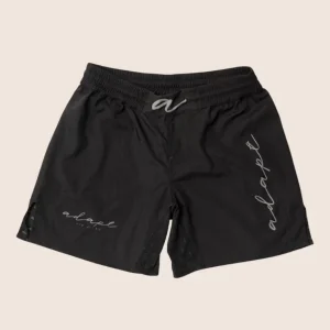 Unisex Jiu‑Jitsu Training Shorts – Black