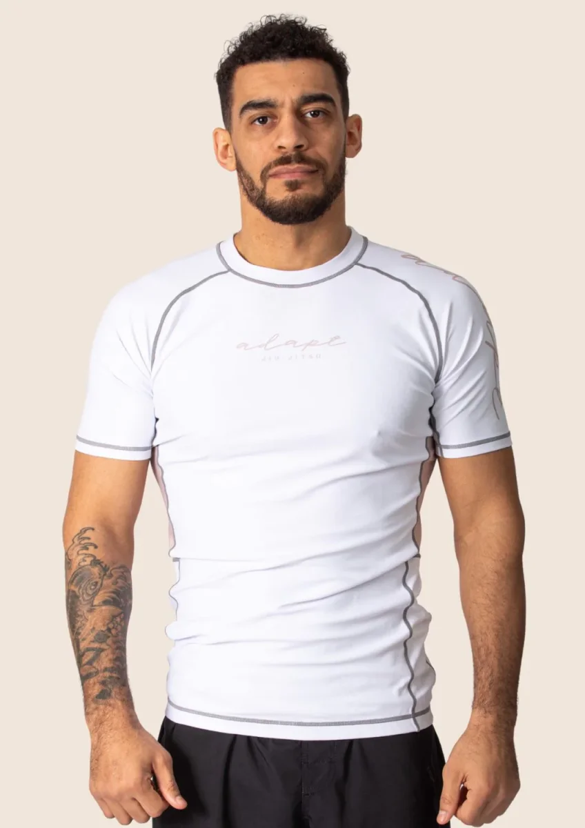 Men’s Technical Rashguard - Snow Rose – Image 5