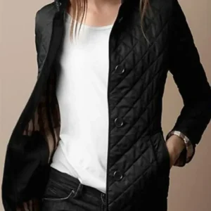 Kylee | Veste matelassée décontractée pour femmes | Boutons duvet | Automne