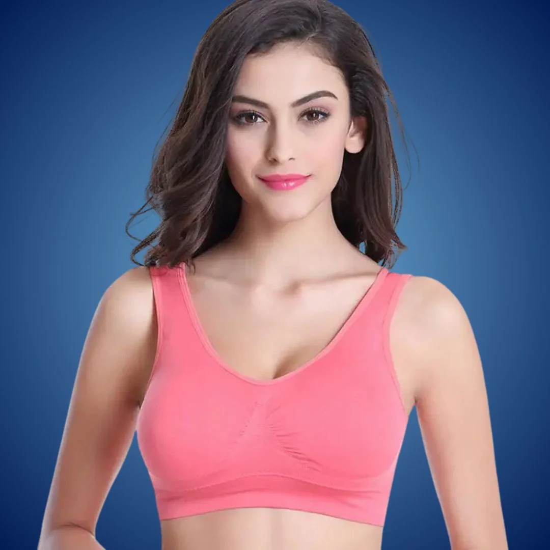 Soutien-gorge BreathEase Seamless Air Bra - Soutien léger et confortable pour une utilisation quotidienne - Port actif et récupération post-partum – Image 7