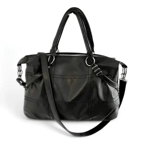 SEWY - Sac à Main de Cours Vintage en Cuir