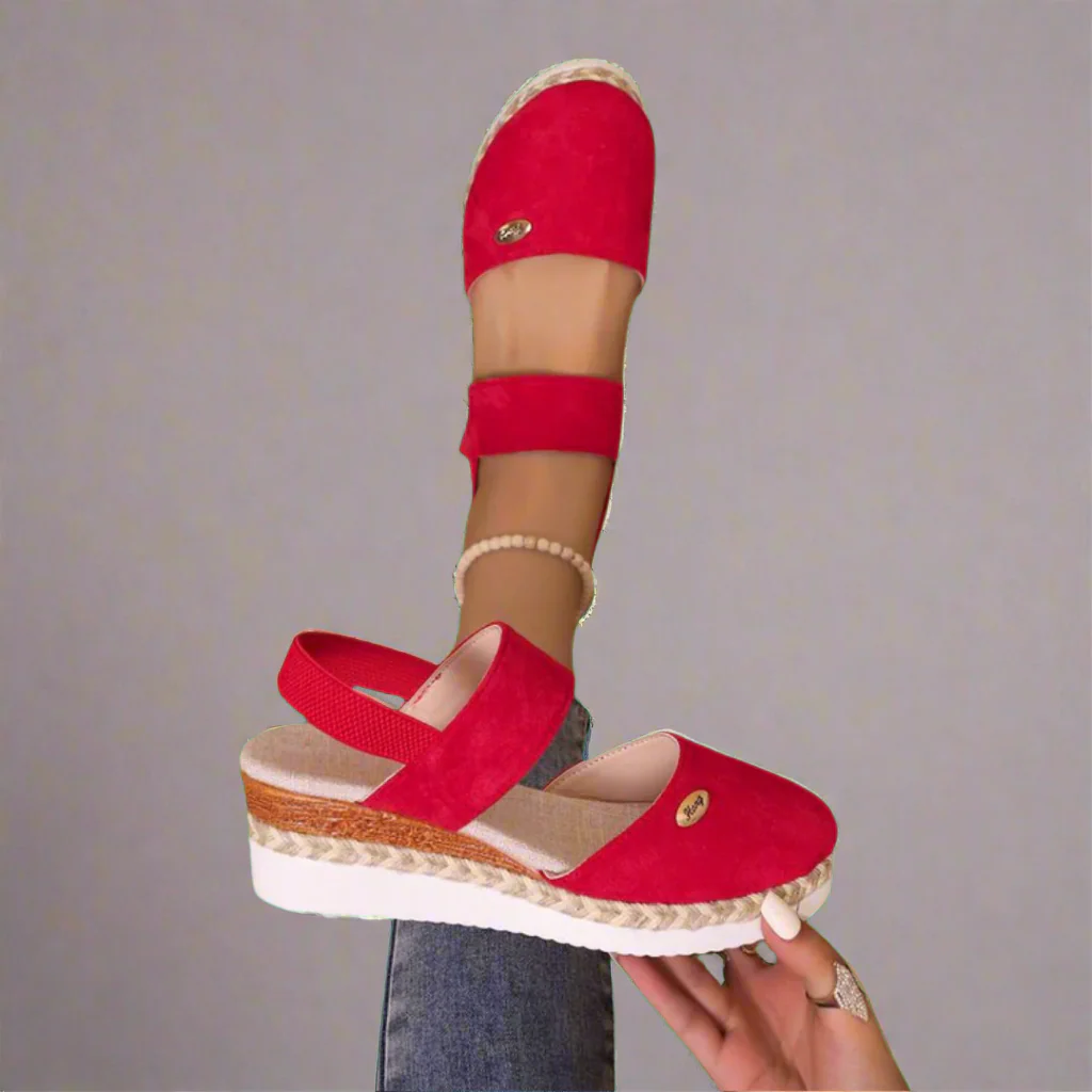 Gitta | Sandales à Talon Wedge Grande Taille – Confortables et Polyvalentes – Image 6