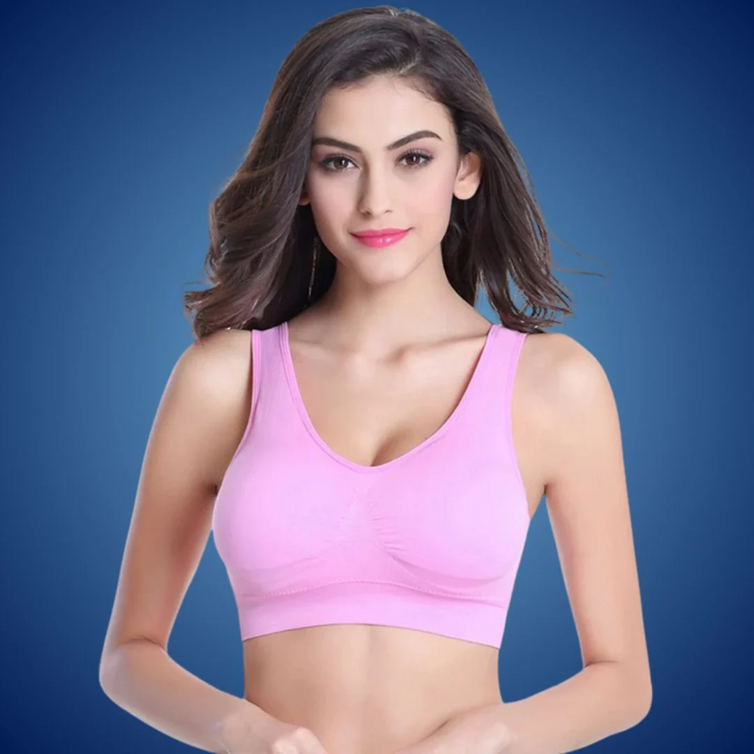 Soutien-gorge BreathEase Seamless Air Bra - Soutien léger et confortable pour une utilisation quotidienne - Port actif et récupération post-partum – Image 8