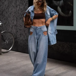 DENIM ENERGY | Veste en Denim Sans Manches