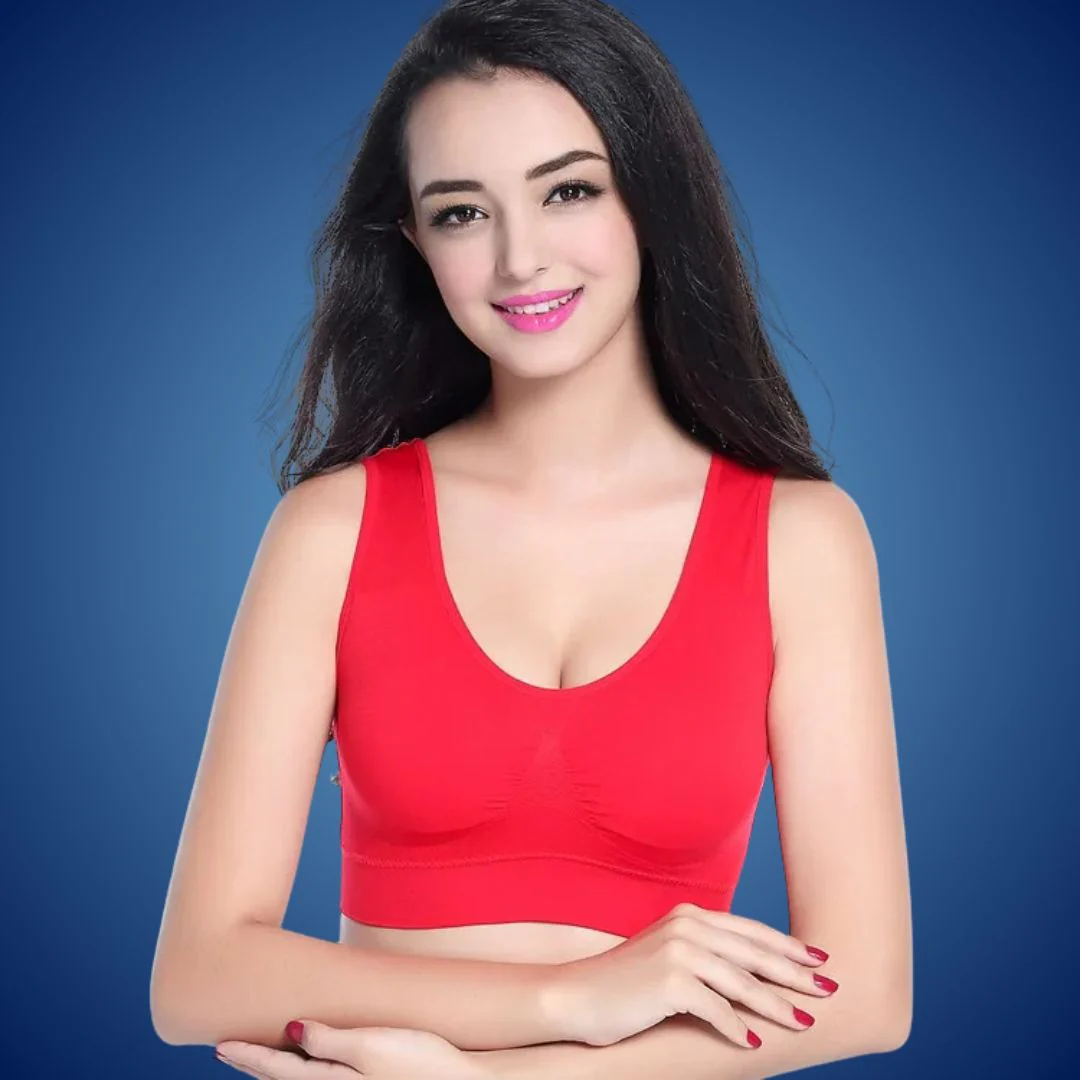 Soutien-gorge BreathEase Seamless Air Bra - Soutien léger et confortable pour une utilisation quotidienne - Port actif et récupération post-partum – Image 9