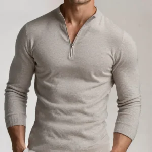 FrenchMade Gents | Pull zippé automnal