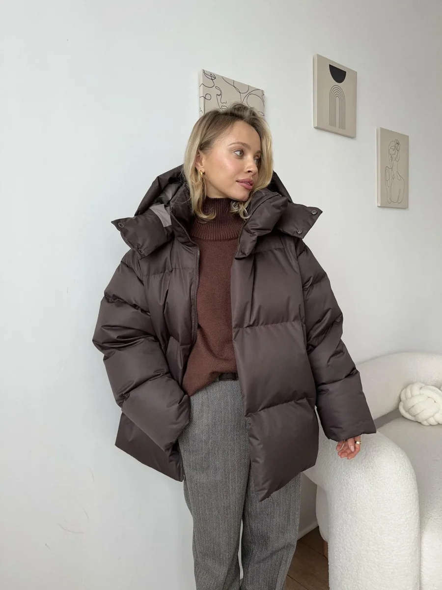 Alma™ | Doudoune Oversize Femme - Élégance et Confort Hivernal – Image 5