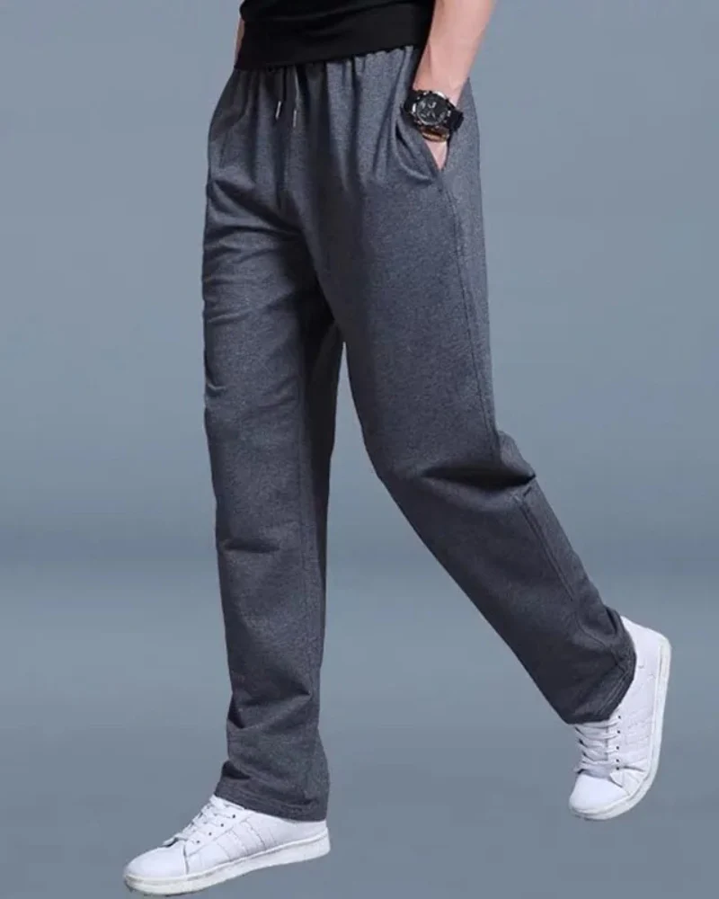 Aksel | Pantalon de survêtement homme coupe oversize coton doux confortable - Édition Automne – Image 4