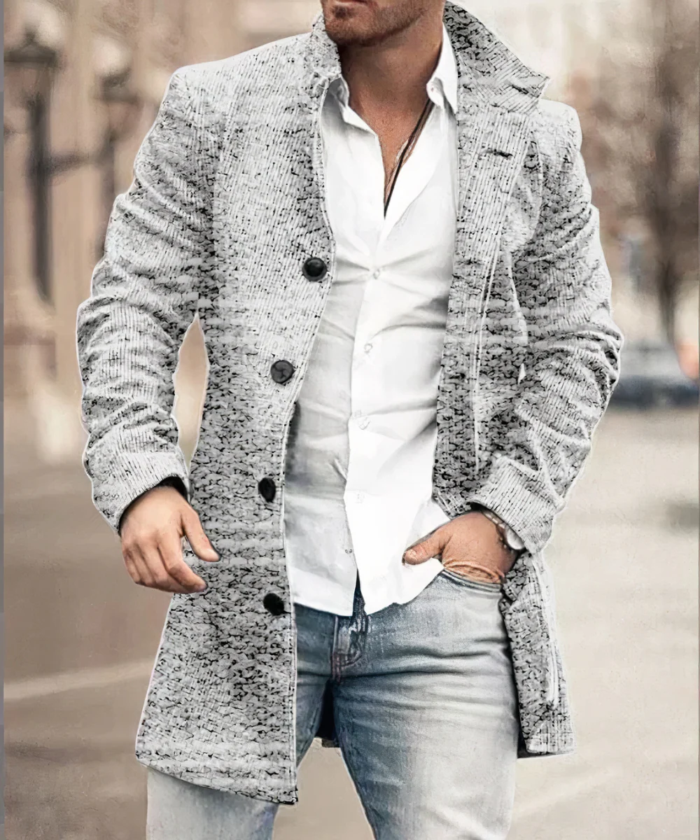 Austin | Trench-coat d'hiver chic pour hommes – Image 6