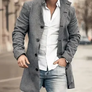 Austin | Trench-coat d'hiver chic pour hommes