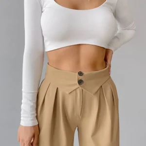 Élodie™ | Pantalon large décontracté