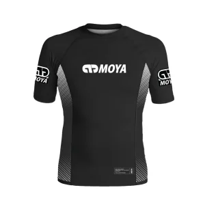 Rashguard Moya 26 Manga Corta - Negro