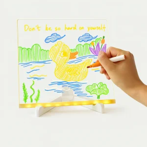 Bloc-notes LED avec couleurs