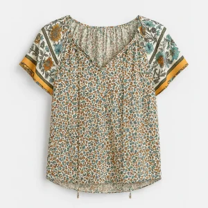 Blouse boho Kataleya femme manches longues fluide polyvalente automnale