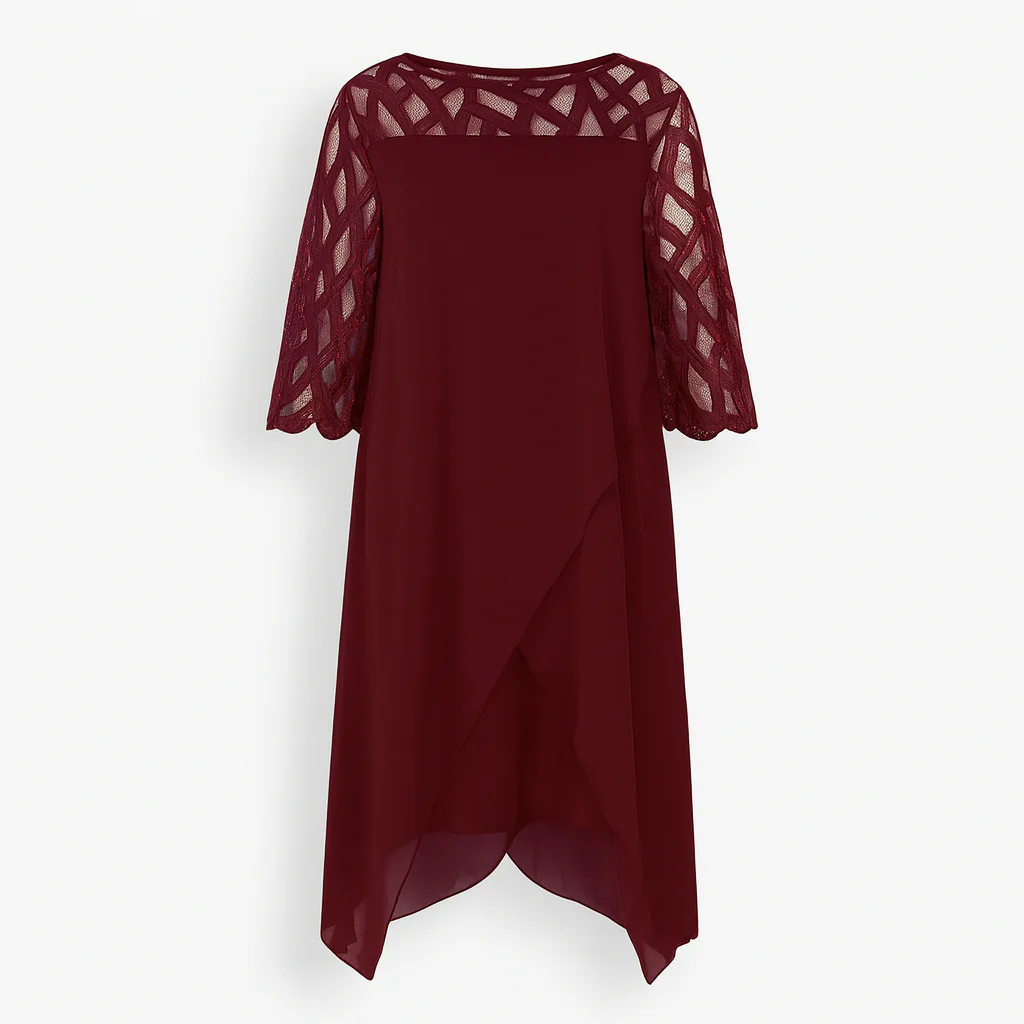 Bonita | Robe Midi Fluide et Légère pour l'Automne – Image 4