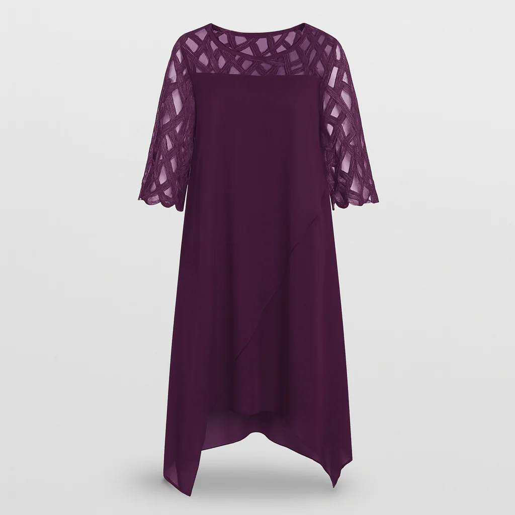 Bonita | Robe Midi Fluide et Légère pour l'Automne – Image 3