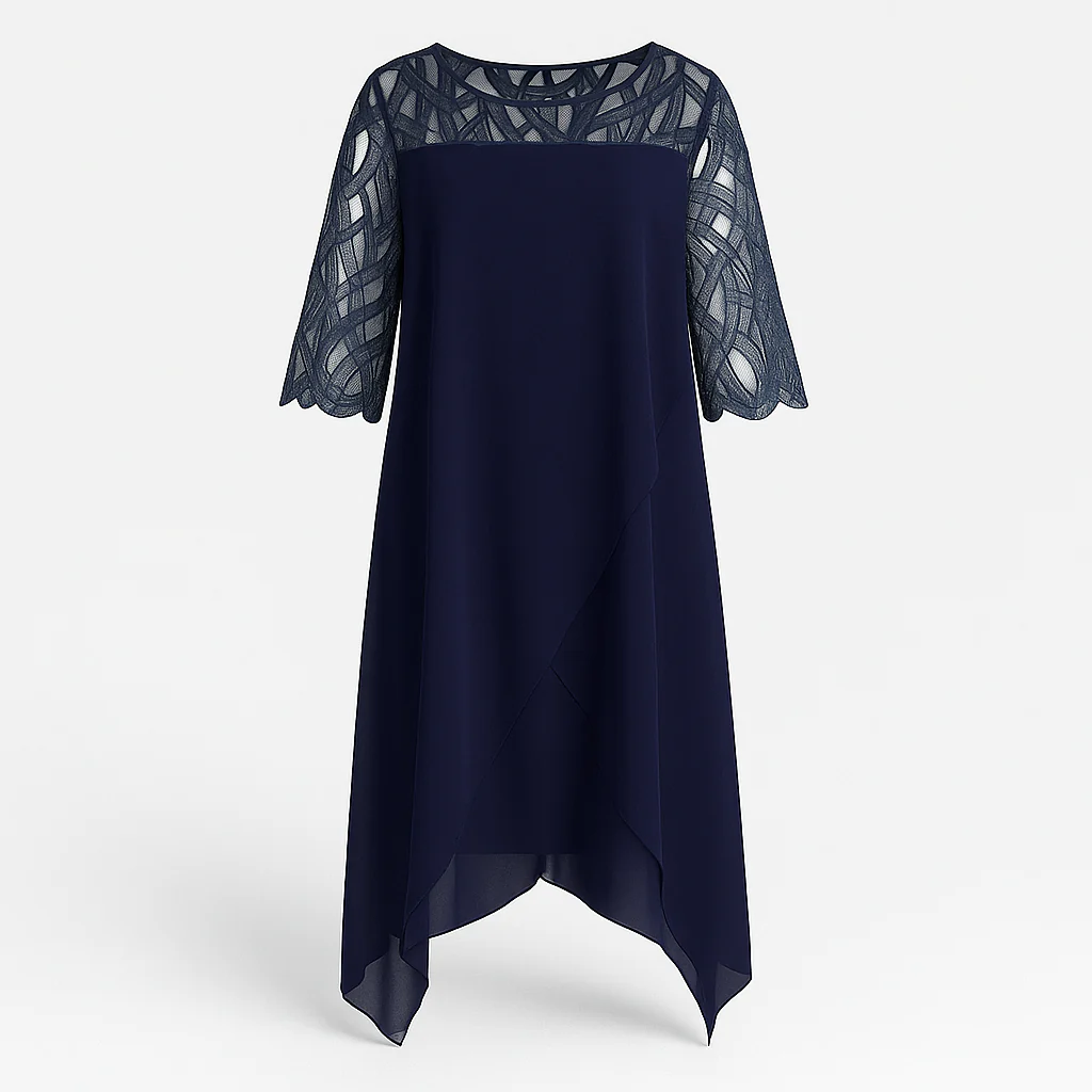 Bonita | Robe Midi Fluide et Légère pour l'Automne – Image 2