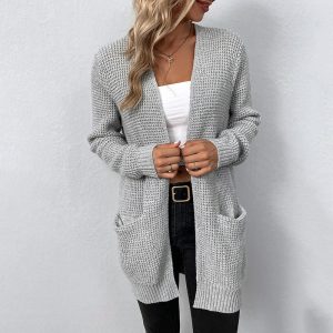 Cardigan automnal stylé et élégant pour femmes