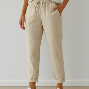 Le pantalon Weekender | Mélange de lin respirant