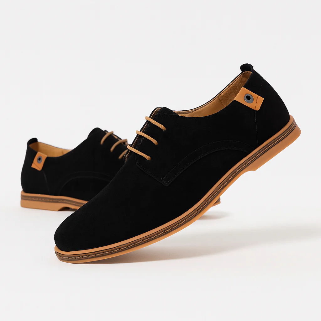 Chaussures à enfiler pour hommes avec bout en amande intemporel, parfaites pour l'automne – Image 7