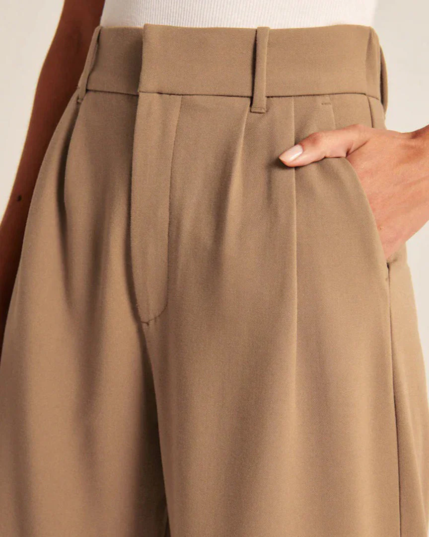 Celin | Pantalon d'été à taille haute pour femmes, jambes larges et confortables – Image 8