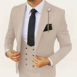 Costume de luxe durable - Costume d'affaires formel automnal