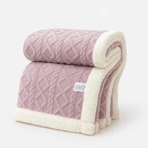 CozyNest - Couverture réversible en polaire