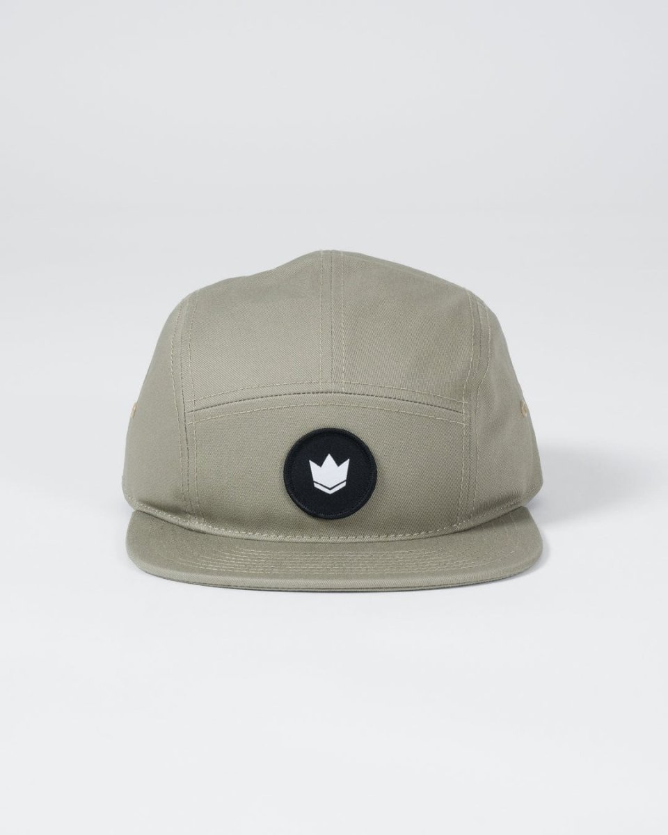 Crown Patch Strapback Hat - Sage Green – Image 3
