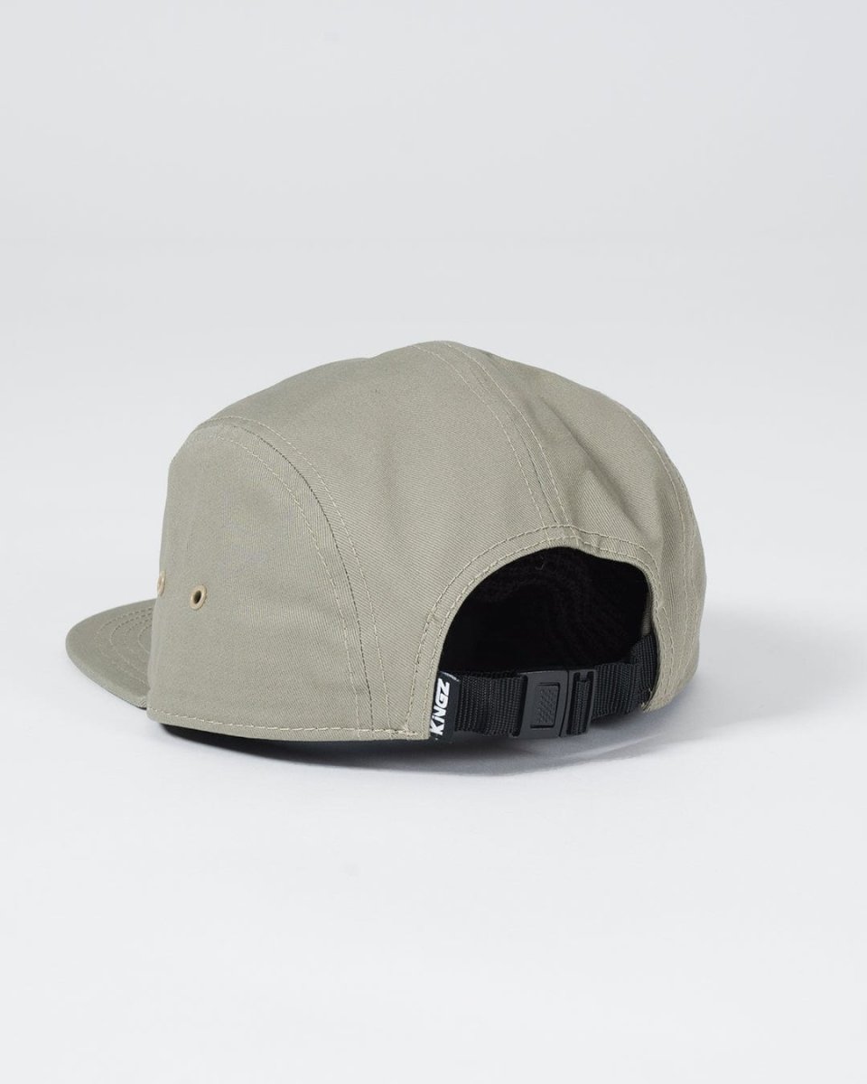 Crown Patch Strapback Hat - Sage Green – Image 5