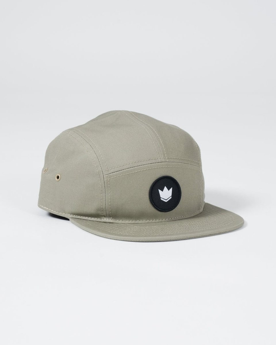 Crown Patch Strapback Hat - Sage Green – Image 8