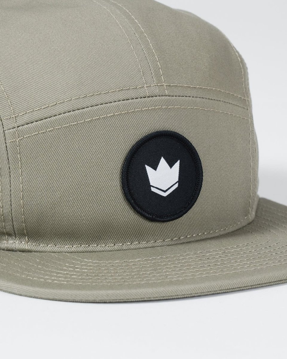 Crown Patch Strapback Hat - Sage Green – Image 9