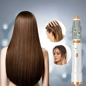 Sèche-cheveux 5 en 1 avec accessoires de coiffage