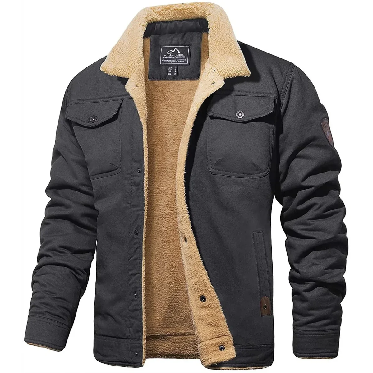Veste bombardier exclusive pour hommes - Édition hiver – Image 5