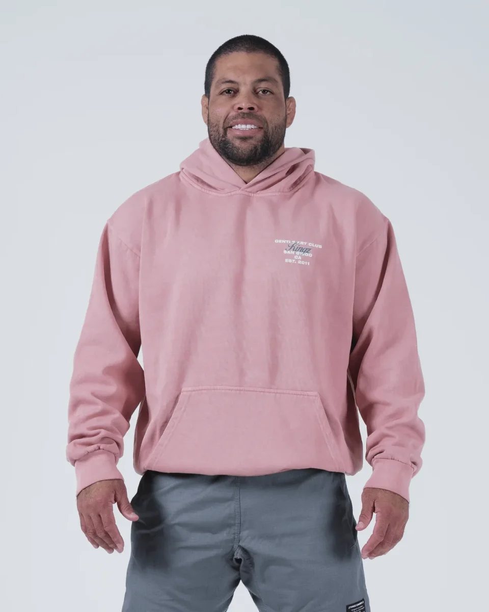 Kingz Gentle Art Club Hoodie- Rosa
