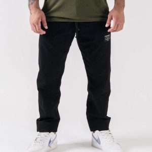 Kingz Casual Cotton Gi Pant- Negro