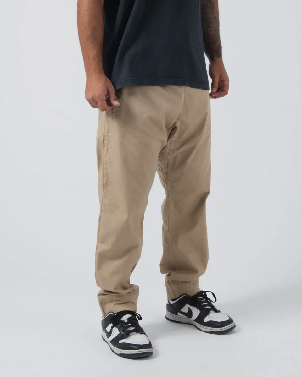 Kingz Casual Rip Stop Gi Pant- Khaki – Image 5