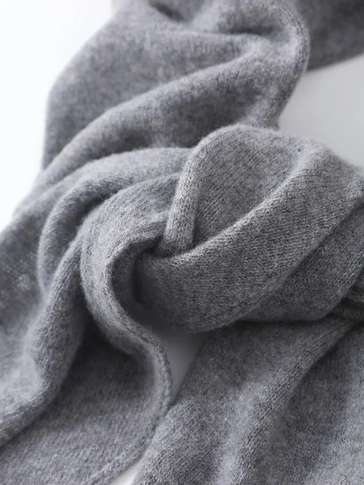 Elégante écharpe triangulaire 100% laine - Chaude et élégante pour l'automne et l'hiver – Image 5