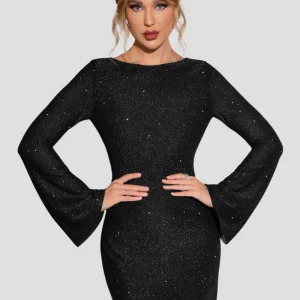 Fleur | Robe à paillettes tendance