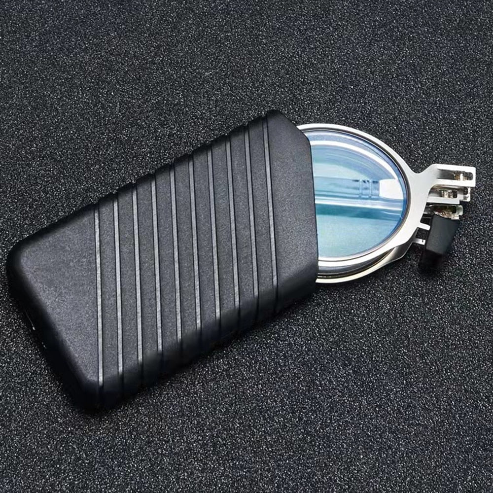 FOLDOX - Lunettes de lecture pliables avec verres résistants aux rayures et étui compact – Image 3