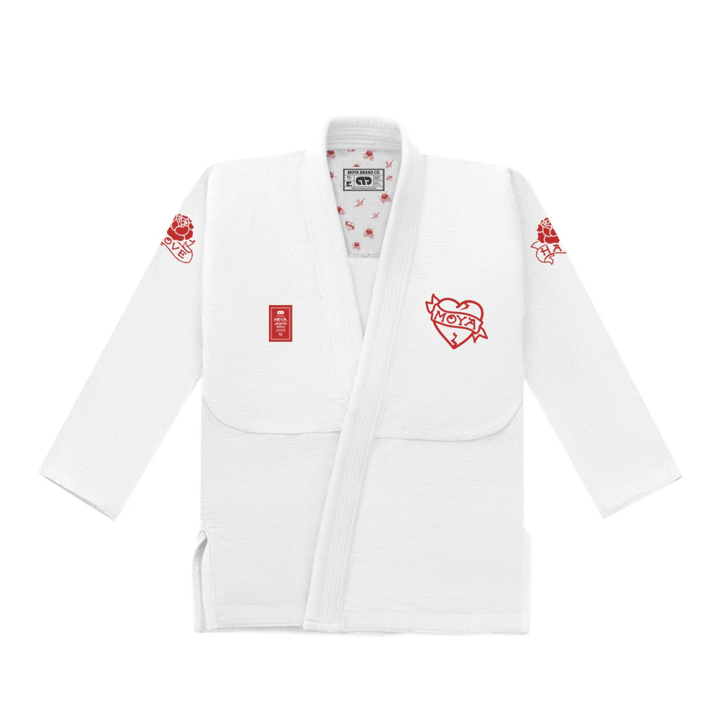 Kimono BJJ ( Gi) Moya Brand Love X Hate- Blanco