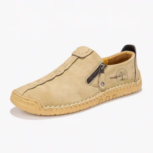 Gianny - Mocassins orthopédiques en cuir faits à la main