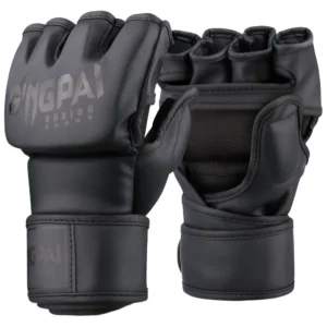Gants de MMA Super Gingpai Black | Protection +