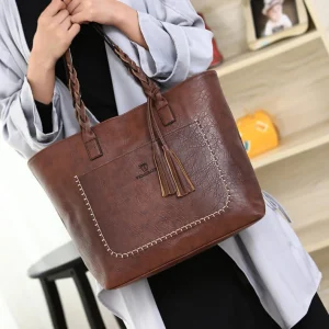 Sac à bandoulière en cuir pour femmes