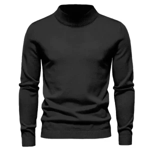 Pull intemporel à col ras du cou pour hommes | Spécial hiver