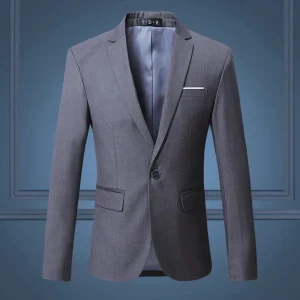 Blazer classique pour homme - L'élégance intemporelle pour toutes les occasions automnales