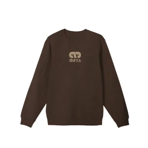 Hola Elvia Choco Crewneck
